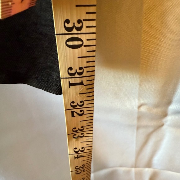 Women's High Rise Black Wide Leg Pants Elastic Waist Size M Workwear Comfortable - Picture 8 of 10